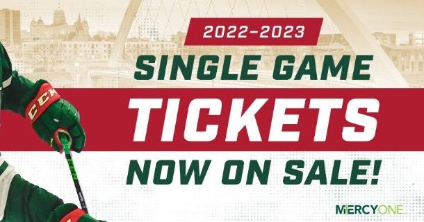 IOWA WILD ANNOUNCES 2022-23 SINGLE GAME TICKET SALES | Iowa Wild