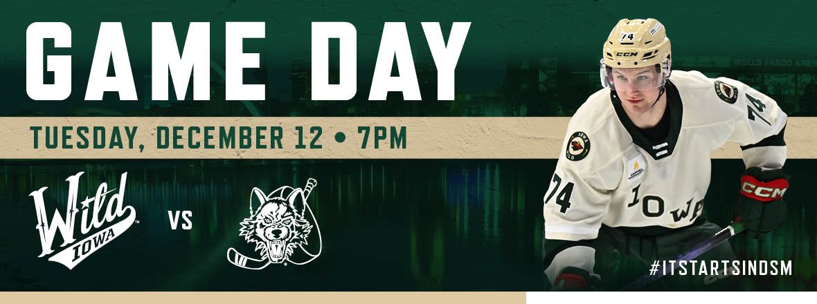 GAME PREVIEW: IOWA WILD VS. CHICAGO WOLVES