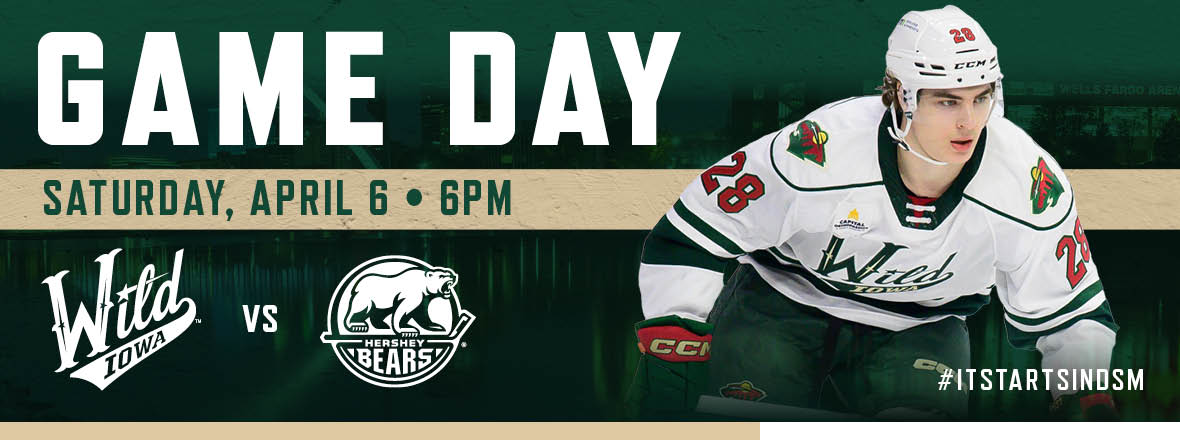 GAME PREVIEW: IOWA WILD VS. HERSHEY BEARS