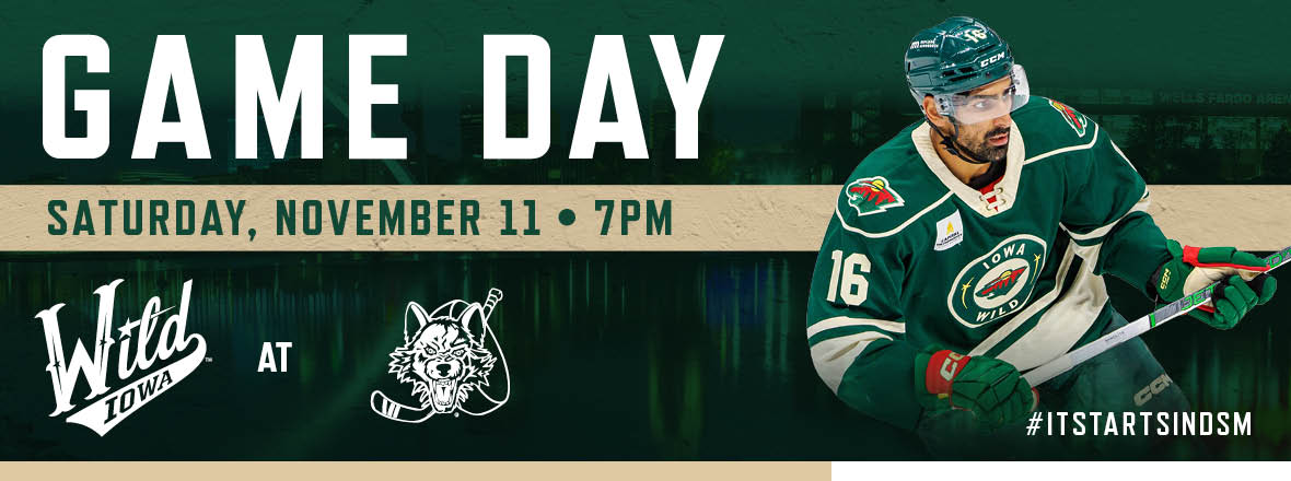 GAME PREVIEW: IOWA WILD AT CHICAGO WOLVES