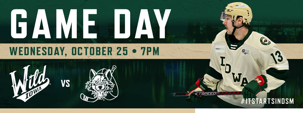 GAME PREVIEW: IOWA WILD VS. CHICAGO WOLVES