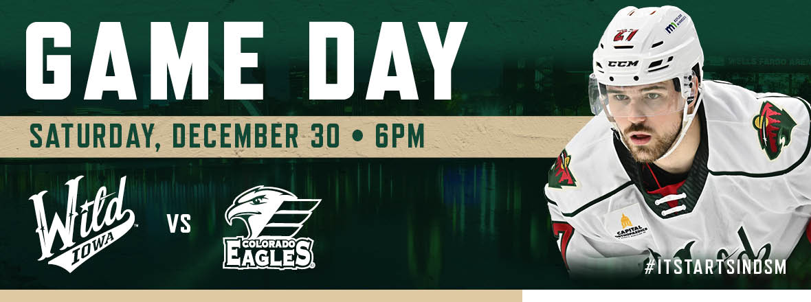 GAME PREVIEW: IOWA WILD VS. COLORADO EAGLES