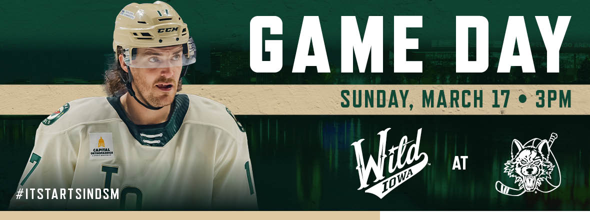 GAME PREVIEW: IOWA WILD AT CHICAGO WOLVES