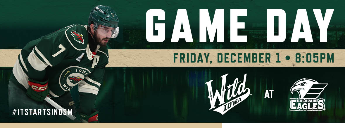 GAME PREVIEW: IOWA WILD AT COLORADO EAGLES