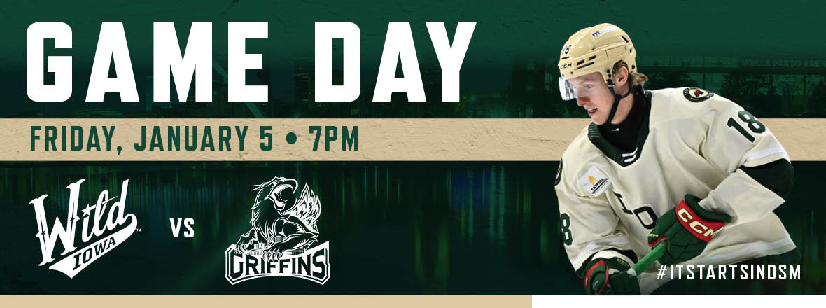 GAME PREVIEW: IOWA WILD VS. GRAND RAPIDS GRIFFINS