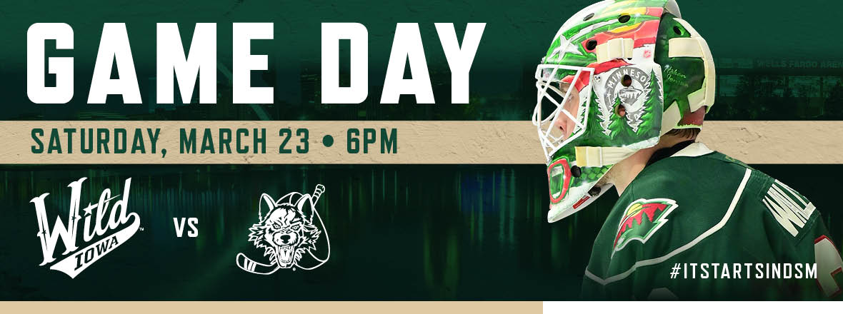 GAME PREVIEW: IOWA WILD VS. CHICAGO WOLVES 