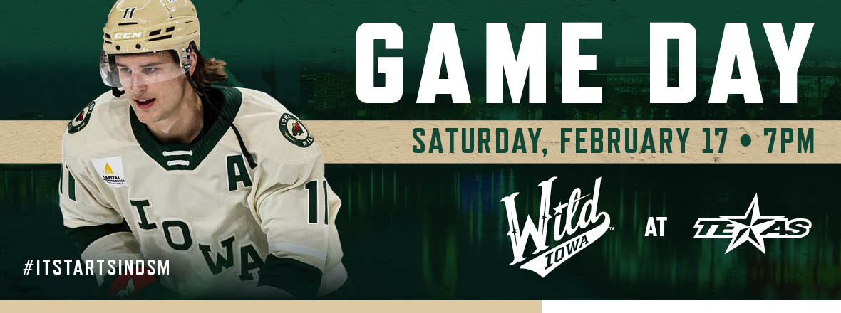 GAME PREVIEW: IOWA WILD AT TEXAS STARS