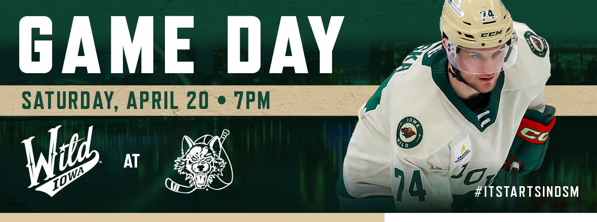 GAME PREVIEW: IOWA WILD AT CHICAGO WOLVES