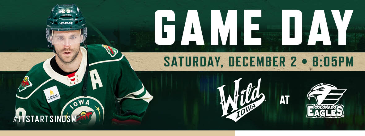 GAME PREVIEW: IOWA WILD AT COLORADO EAGLES