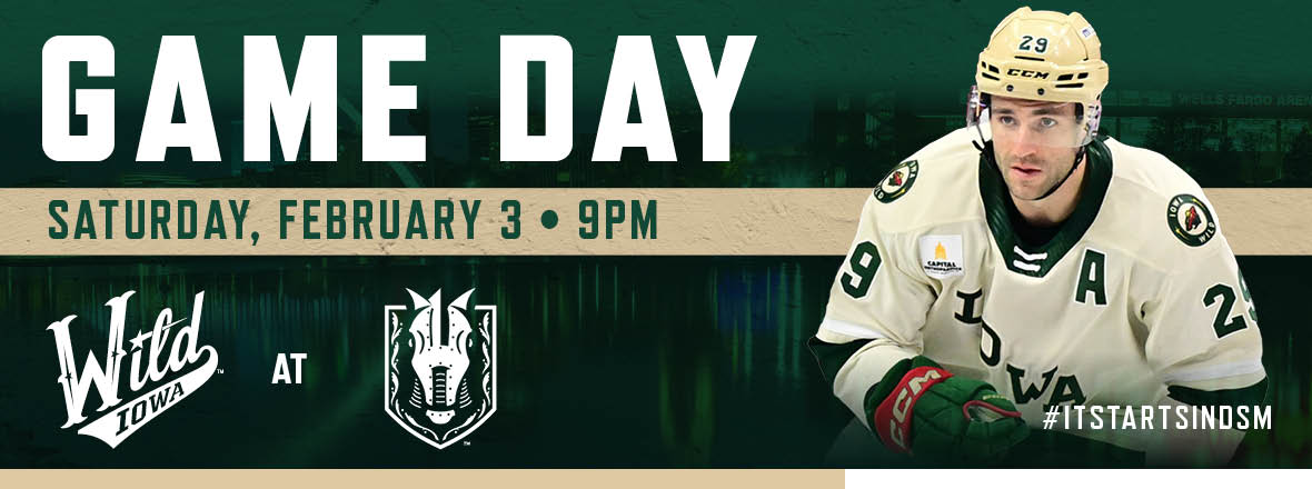 GAME PREVIEW: IOWA WILD AT HENDERSON SILVER KNIGHTS 