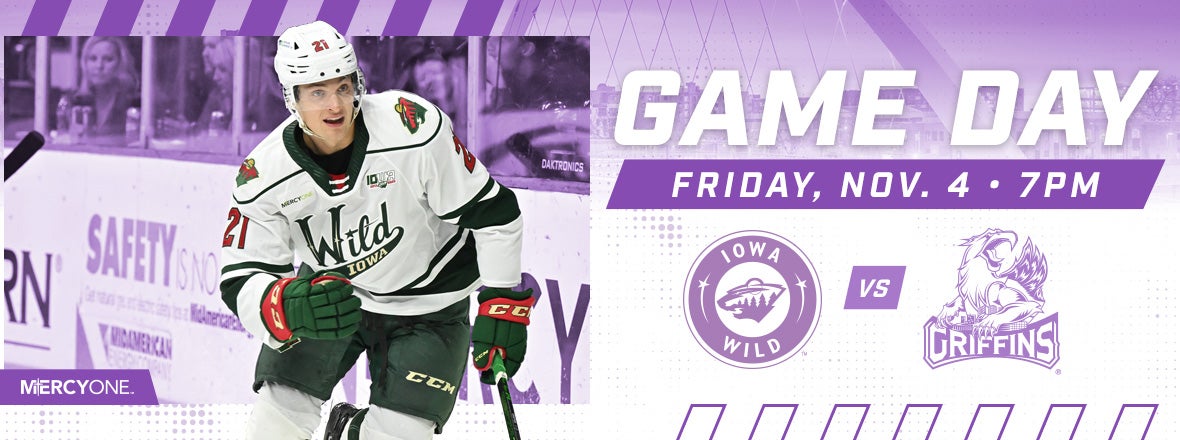 GAME PREVIEW: IOWA WILD VS. GRAND RAPIDS GRIFFINS