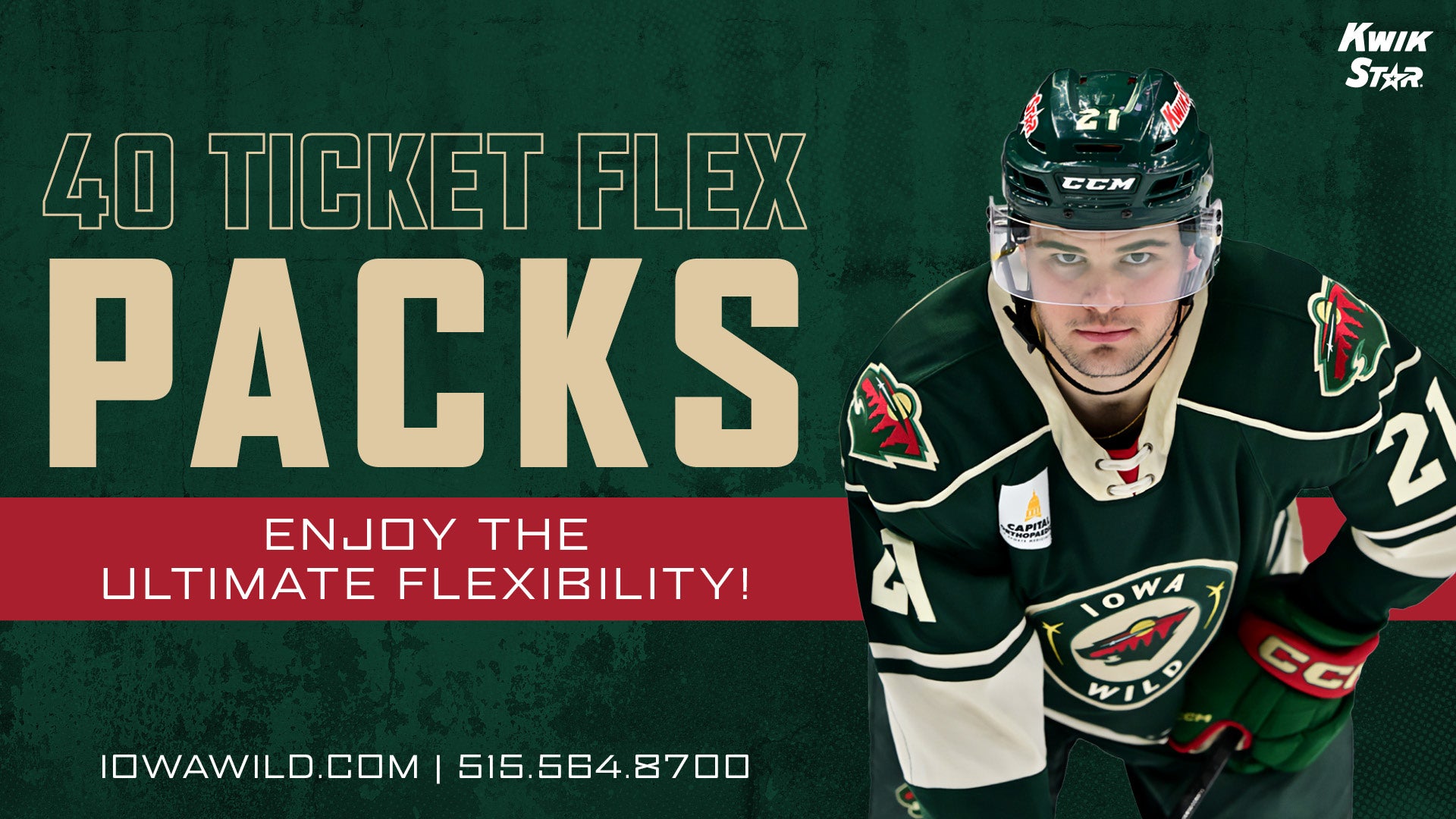 2025-26 40 Ticket Flex Packs: Enjoy the Ultimate Flexibility