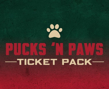 H27 Ticket Packages - Pucks and Paws Ticket Pack