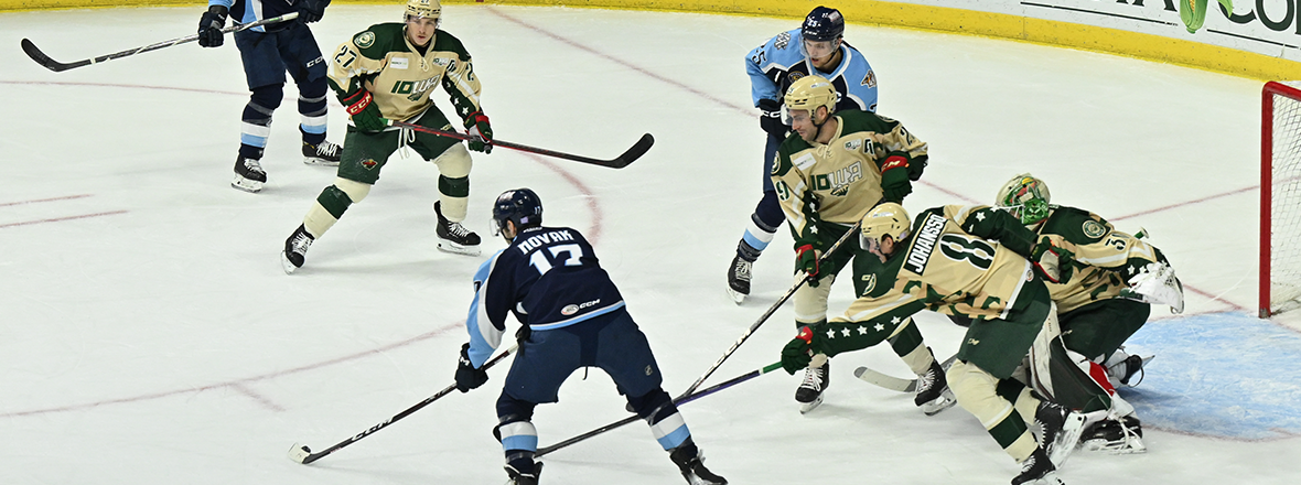 IOWA WILD FALL 6-1 TO MILWAUKEE ADMIRALS