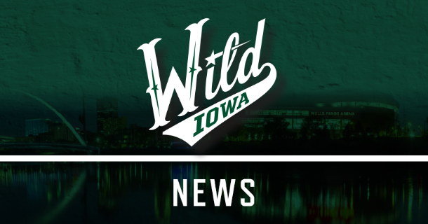 IOWA WILD RECALLS FORWARD LOUIS BOUDON FROM HEARTLANDERS