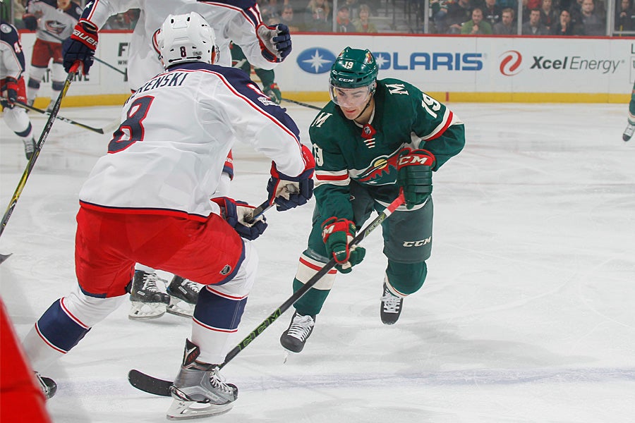 MINNESOTA WILD RECALLS FORWARD LUKE KUNIN