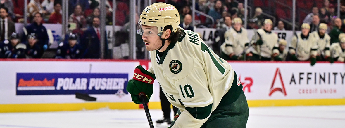 MINNESOTA WILD SIGNS FORWARD BRADLEY MAREK TO ENTRY-LEVEL CONTRACT