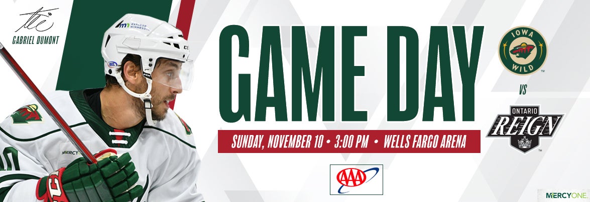 GAME PREVIEW – IOWA WILD VS. ONTARIO REIGN