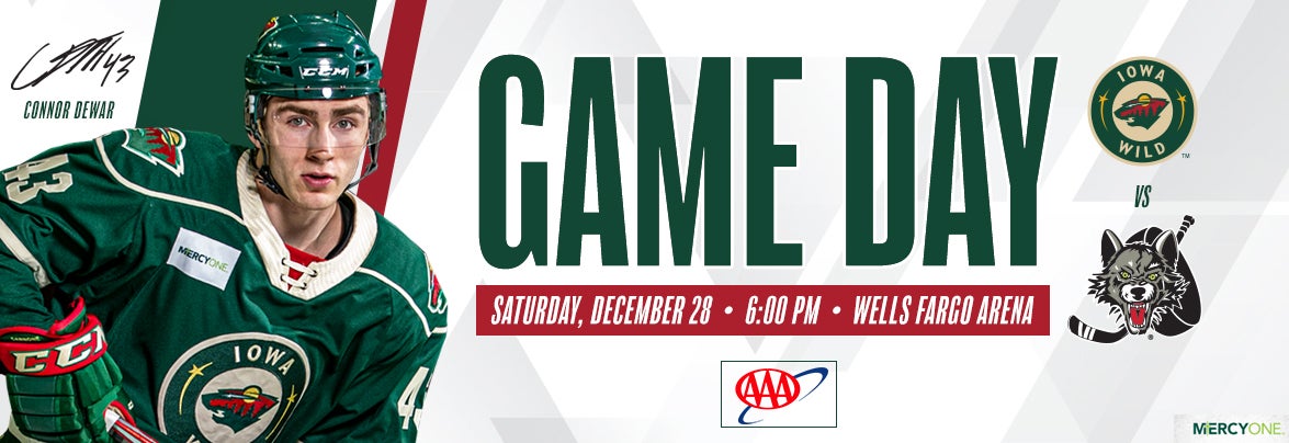 GAME PREVIEW – IOWA WILD VS. CHICAGO WOLVES