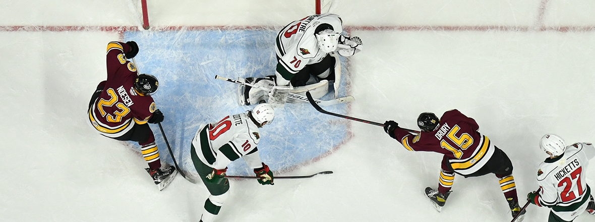 MINNESOTA WILD RECALLS GOALTENDER ZANE MCINTYRE FROM IOWA