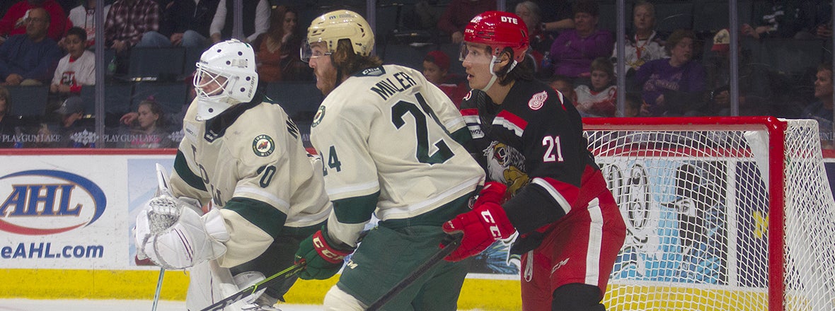 MCINTYRE BLANKS GRIFFINS, WILD WIN 4-0