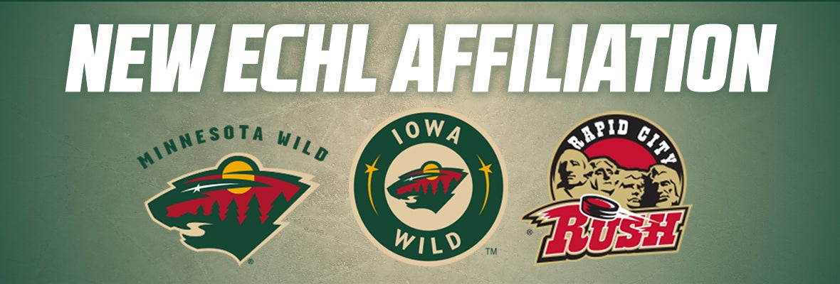 MINNESOTA WILD PARTNERS WITH ECHL'S RAPID CITY RUSH