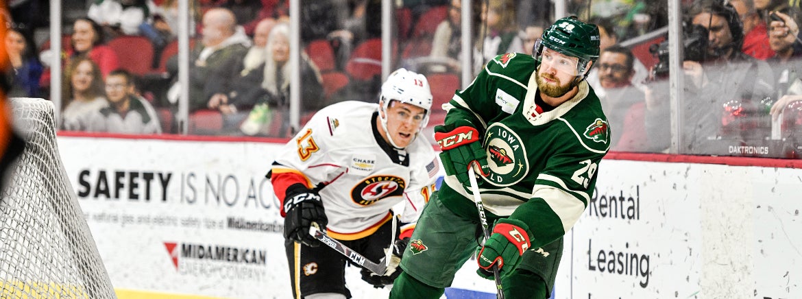 IOWA WILD RE-SIGNS KEATON THOMPSON