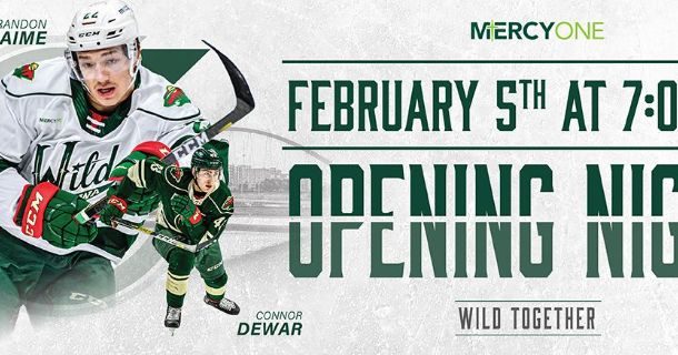 Iowa Wild Announces 2020-2021 Regular Season Home Opener