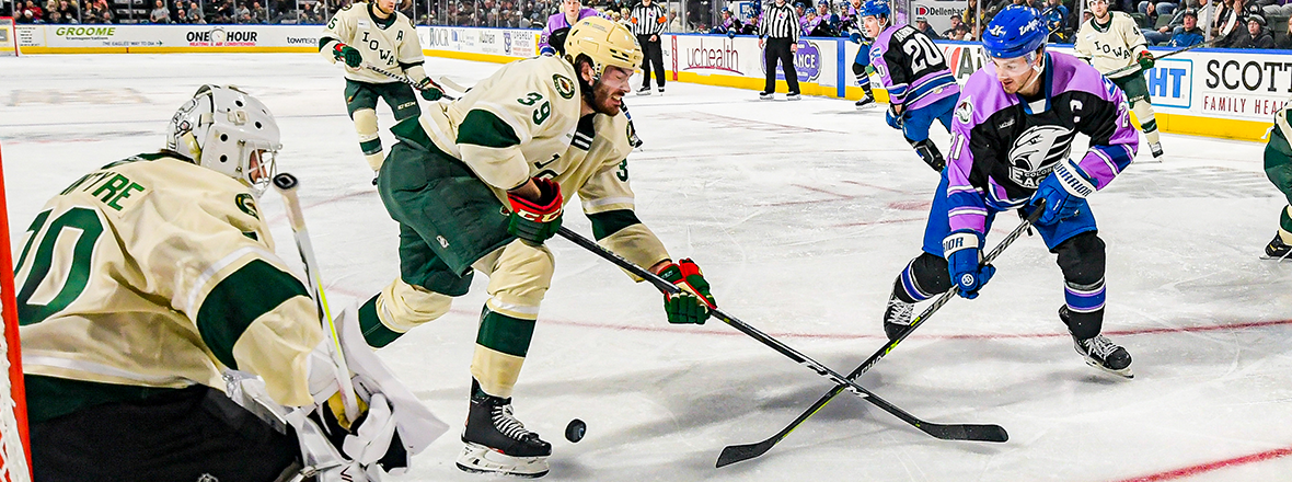 WILD FALL TO EAGLES IN COLORADO, 2-1