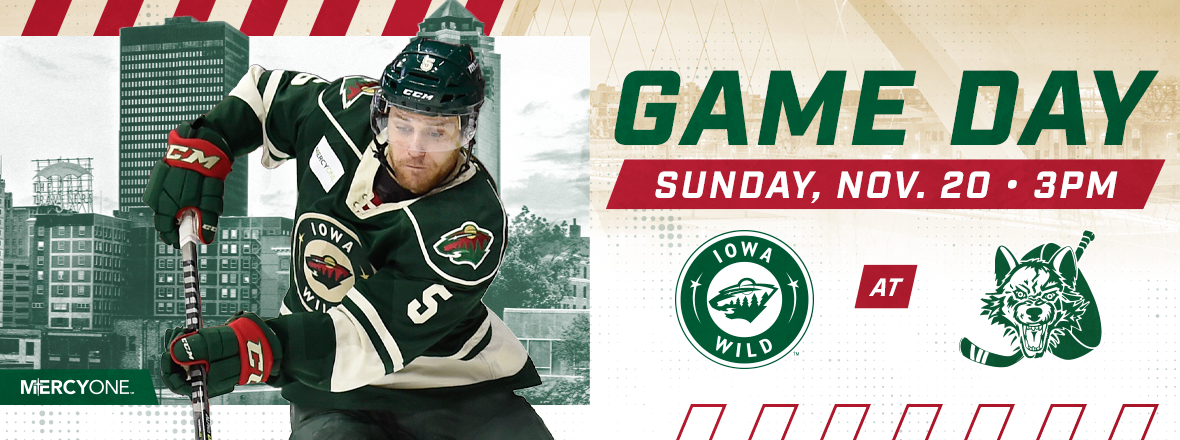 GAME PREVIEW: IOWA WILD AT CHICAGO WOLVES