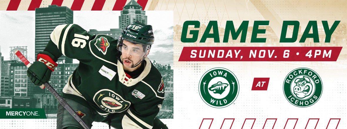 GAME PREVIEW: IOWA WILD AT ROCKFORD ICEHOGS