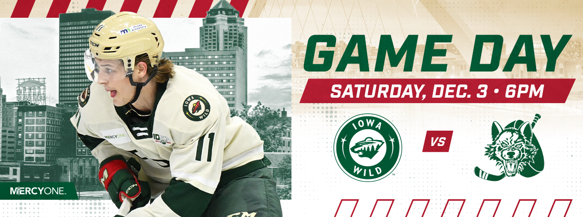 GAME PREVIEW: IOWA WILD VS. CHICAGO WOLVES