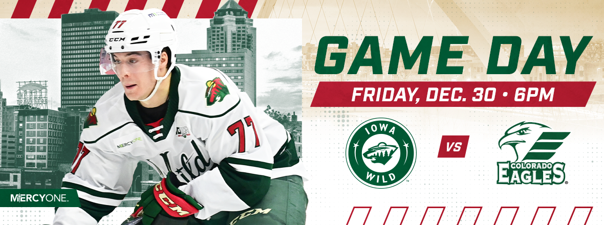 GAME PREVIEW: IOWA WILD VS. COLORADO EAGLES