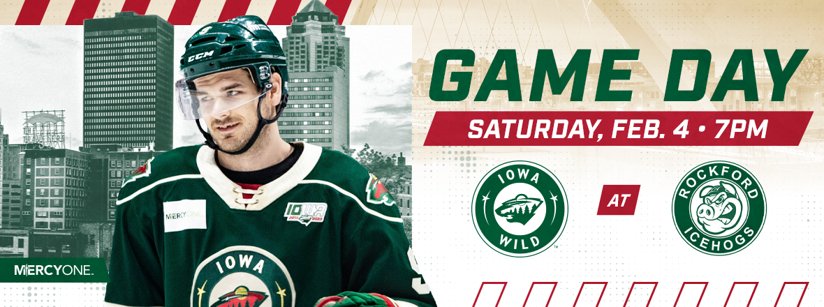 GAME PREVIEW: IOWA WILD AT ROCKFORD ICEHOGS