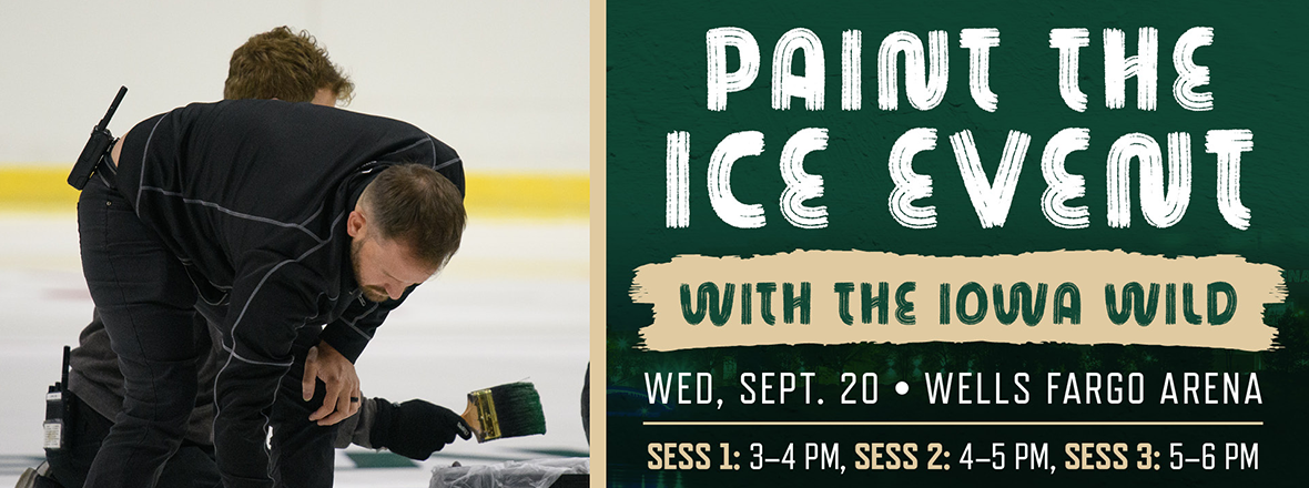 IOWA WILD AND CERTAPRO PAINTERS ANNOUNCE PAINT THE ICE EVENT