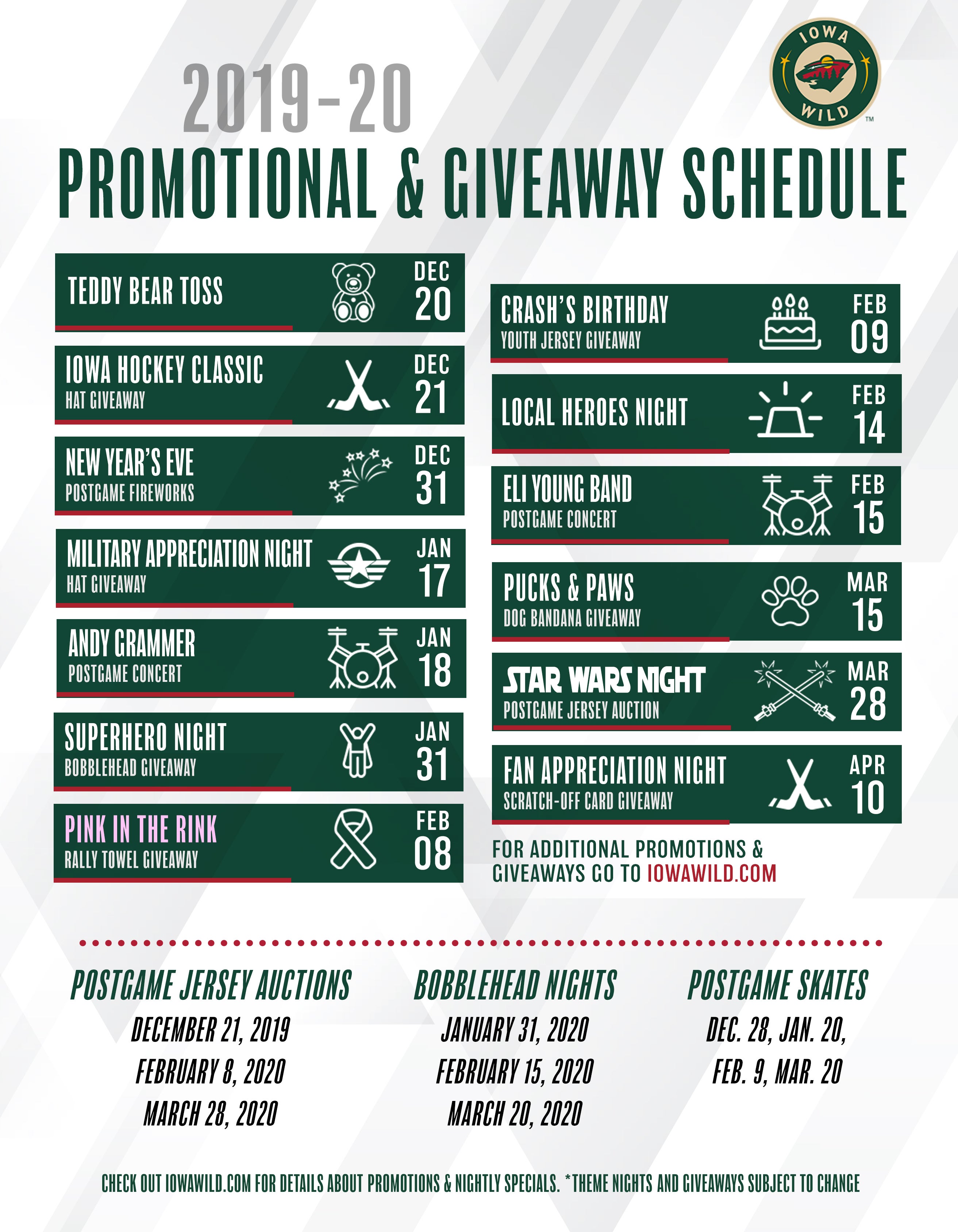 minnesota wild third jersey schedule