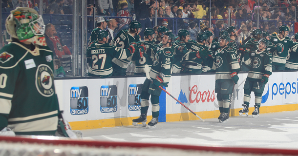 IOWA WILD TAME CHICAGO WOLVES IN 5-1 VICTORY