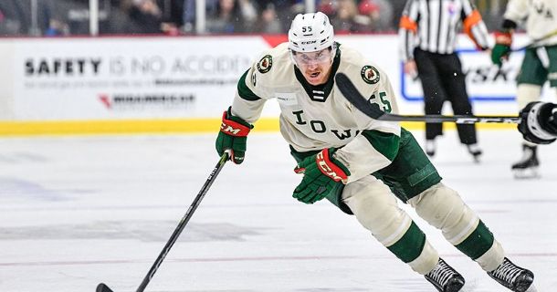 IOWA RE-SIGNS VETERAN FORWARD CODY MCLEOD