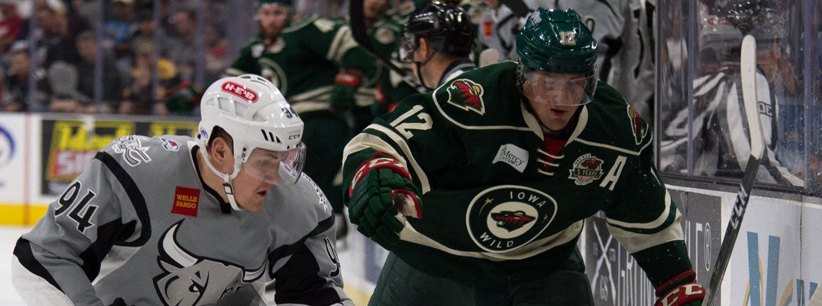  WILD FALLS TO RAMPAGE 4-3 IN OT