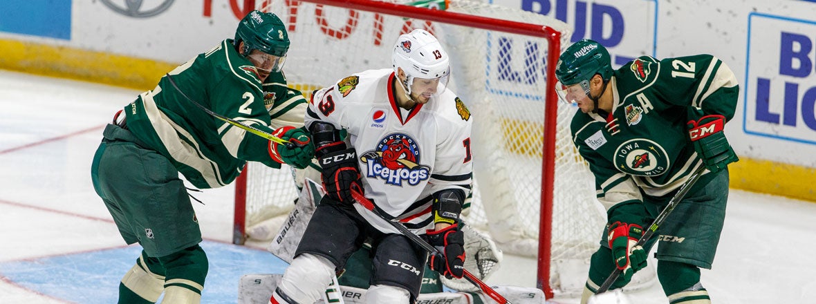 WILD DEFEATS ICEHOGS 2-1