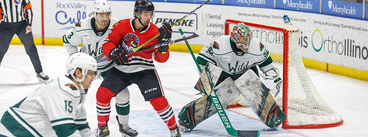 WILD SECURE ONE POINT IN OVERTIME LOSS TO ICEHOGS