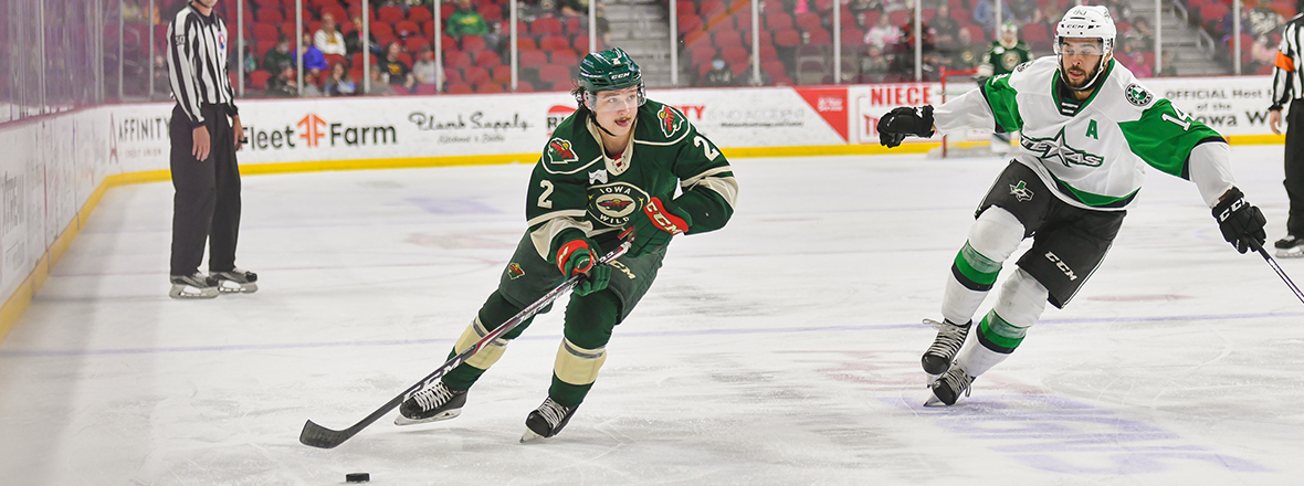 WILD DEFENSEMAN CALEN ADDISON NAMED TO 2020-21 AHL ALL-ROOKIE TEAM