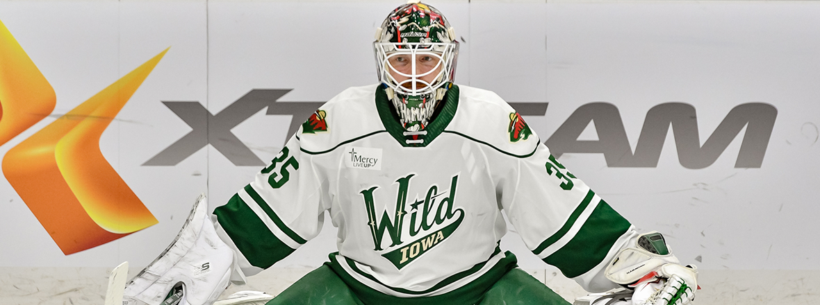 MINNESOTA WILD RE-SIGNS GOALTENDER ANDREW HAMMOND TO A ONE-YEAR, TWO-WAY CONTRACT