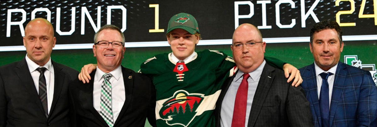 MINNESOTA WILD DRAFTS EIGHT PLAYERS IN 2018 NHL ENTRY DRAFT