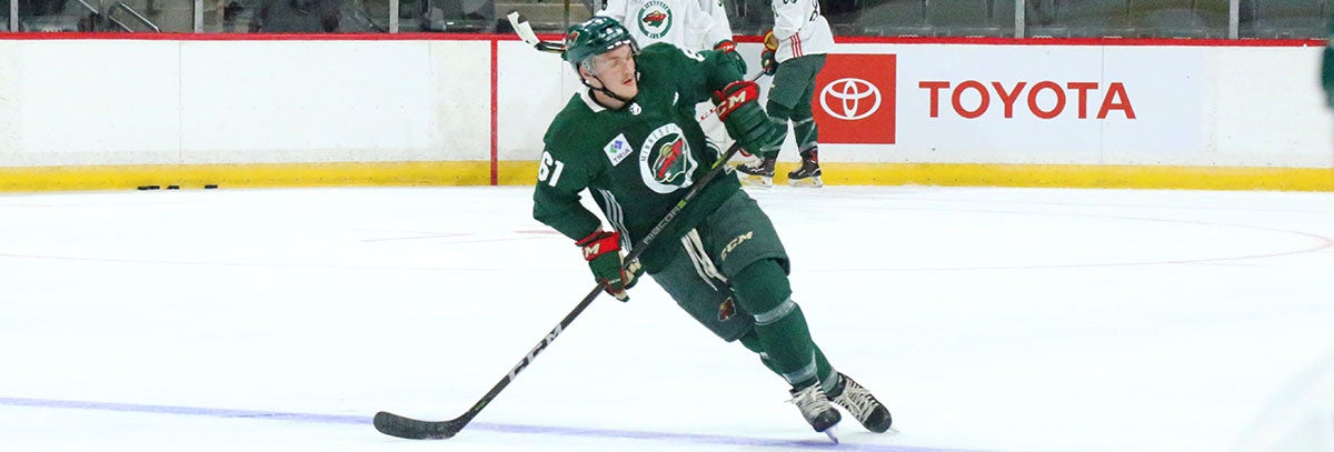 WILD PROSPECTS SWEAT IT OUT ON DAY TWO OF DEVELOPMENT CAMP