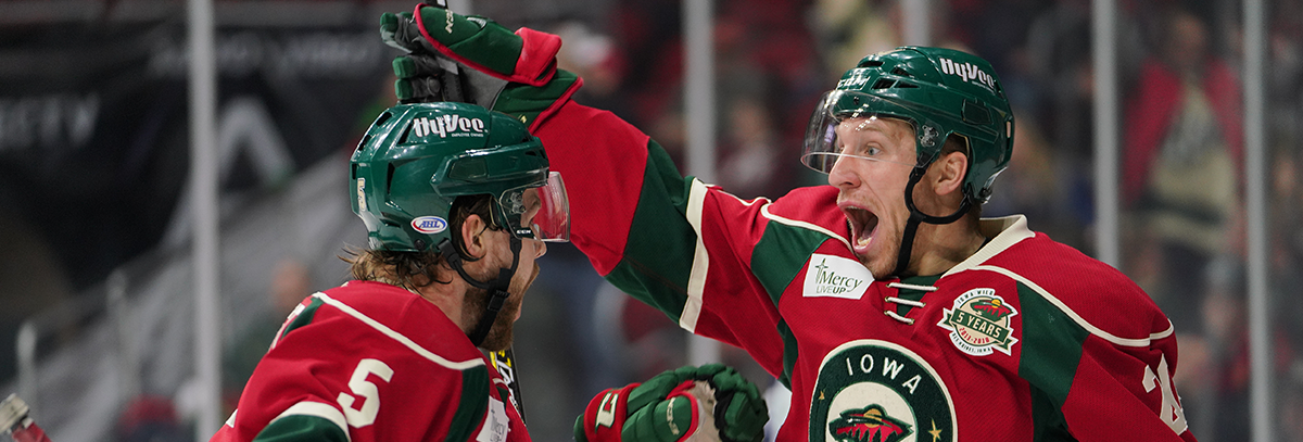 IOWA WILD SIGNS FORWARDS GERRY MAYHEW, GERRY FITZGERALD TO AHL CONTRACTS