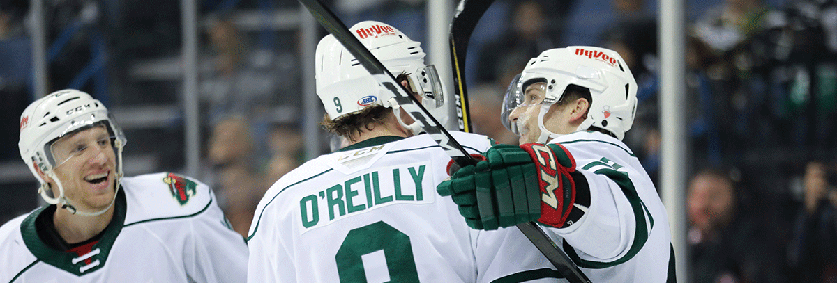 SPECIAL TEAMS GUIDE WILD TO 5-4 WIN AGAINST ONTARIO