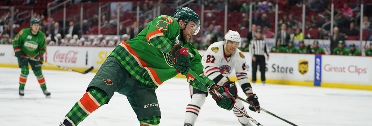 IOWA ENDS THREE-IN-THREE WITH 4-2 LOSS TO ROCKFORD