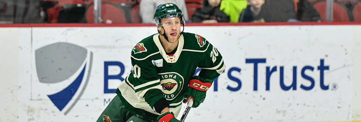 MINNESOTA WILD RECALLS BELPEDIO, MAYHEW FROM IOWA