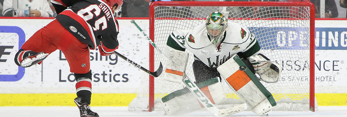 IOWA WILD REASSIGNS GOALTENDER CJ MOTTE TO ALLEN